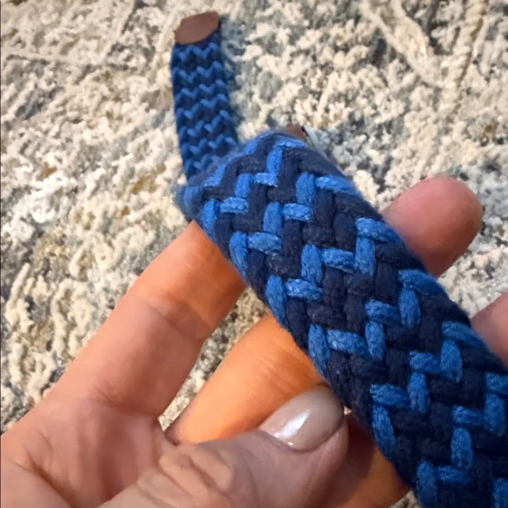 OshKosh B'gosh Blue and Brown Woven Belt